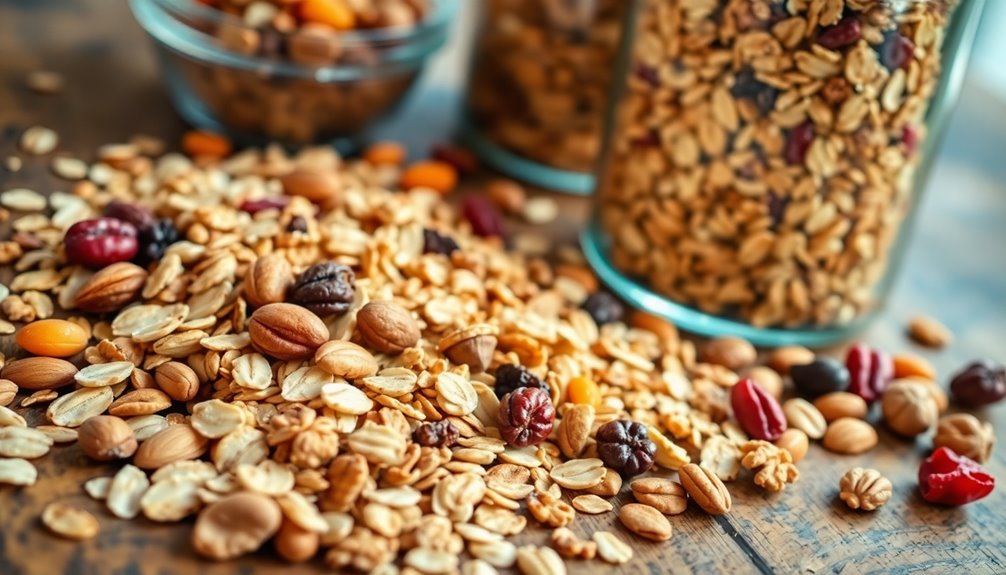 healthy granola recipe no added sugars